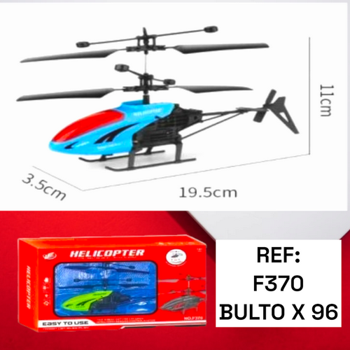 Helicoptero Para Niños Con Luces Y Recargable