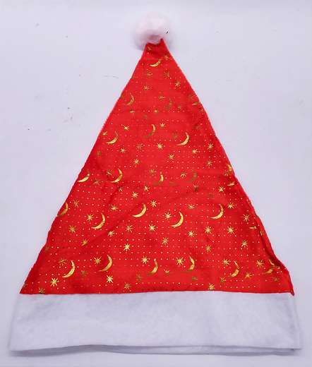 Gorro De Navidad Sencillo Clasico Bolsa X 1