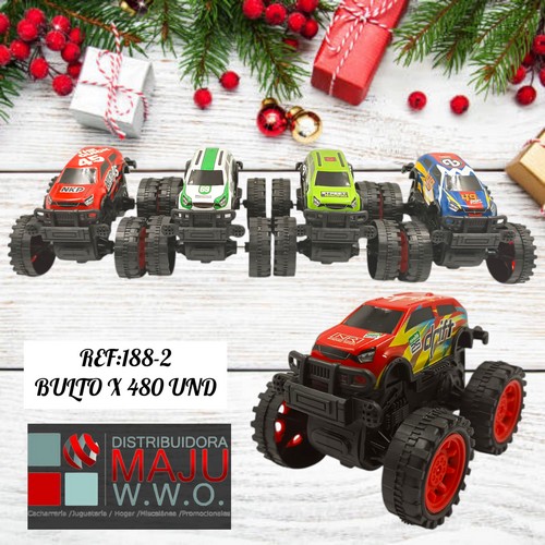 Monster Truck Pequeño En Bolsa