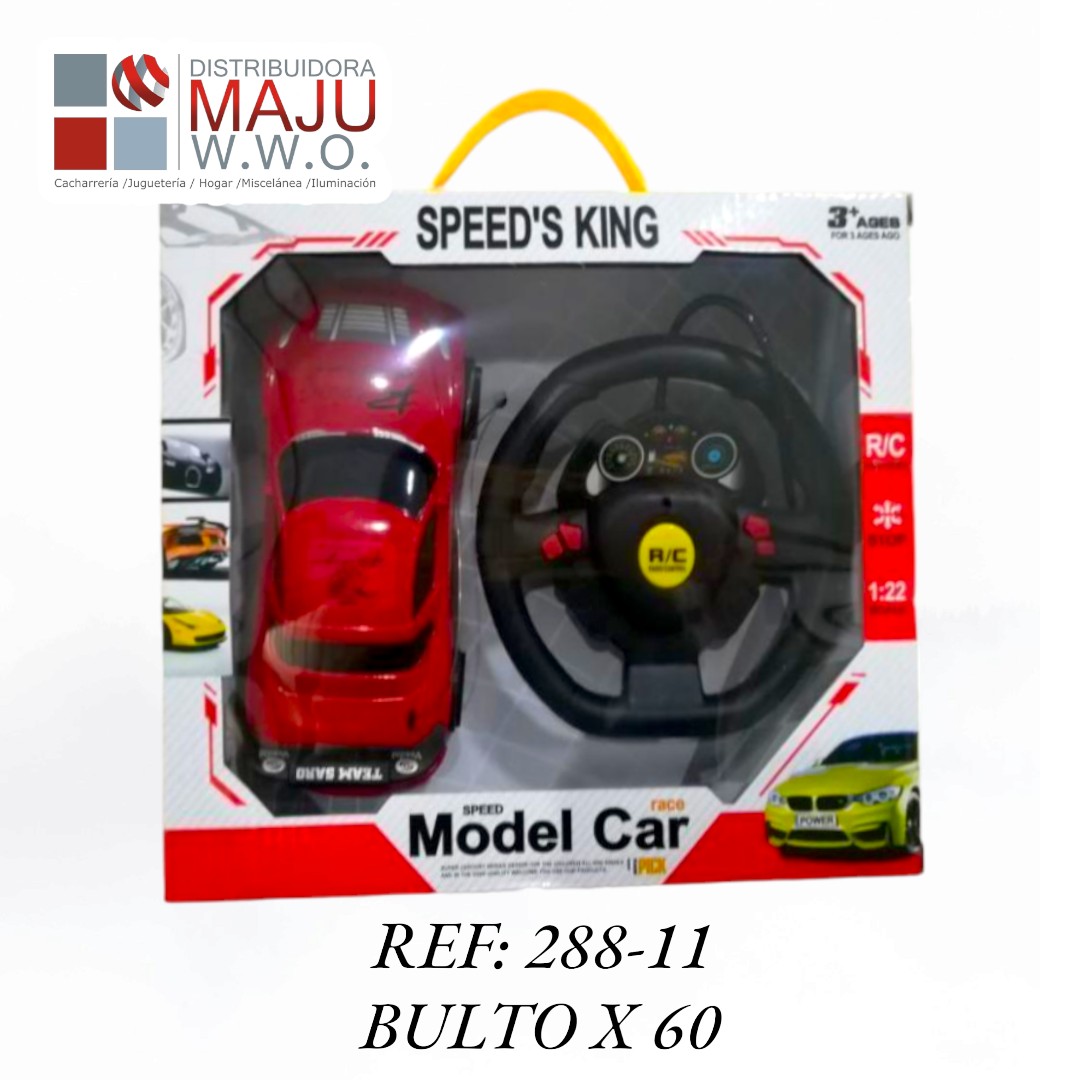 Carro Con Control Remoto Forma Manubrio A P