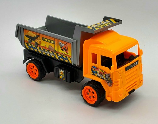 6007-4 Camion Volqueta 21.5X9.4X11.5Cm En Bolsa