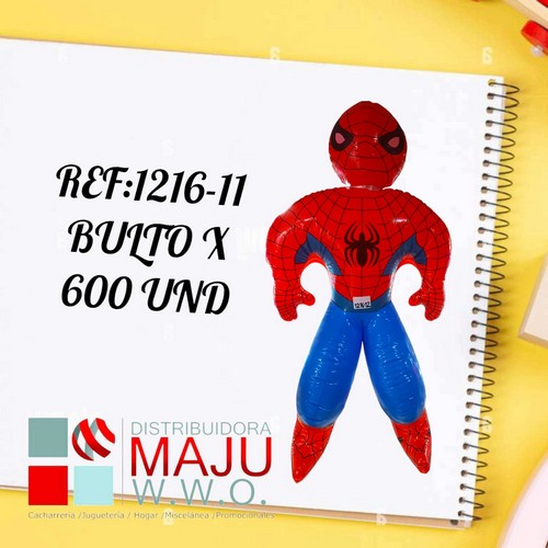 Spiderman Inflable Grande 60Cm
