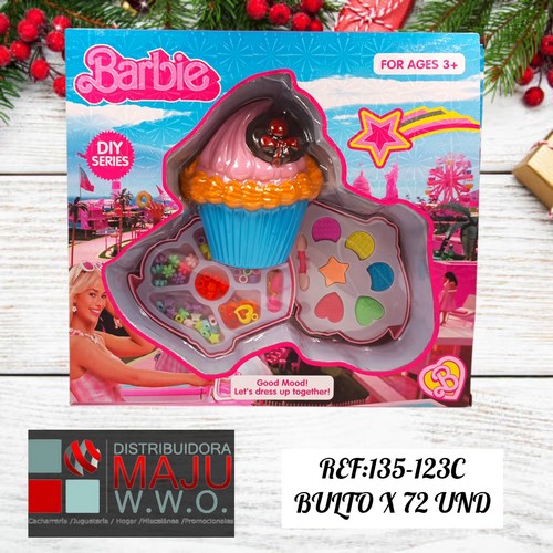 Set De Belleza Para Niñas Cupcake Grande