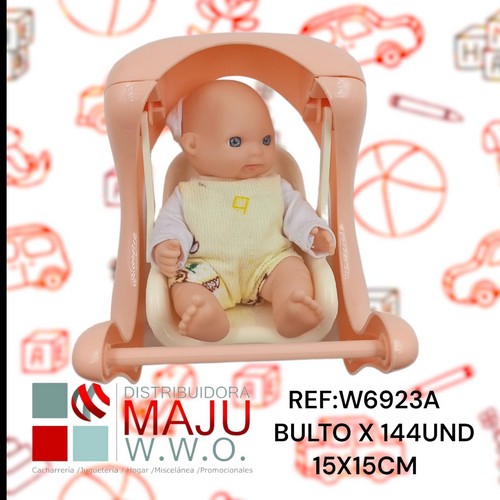 Muñeco Para Niñas Con Culumpio En Caja Pequ