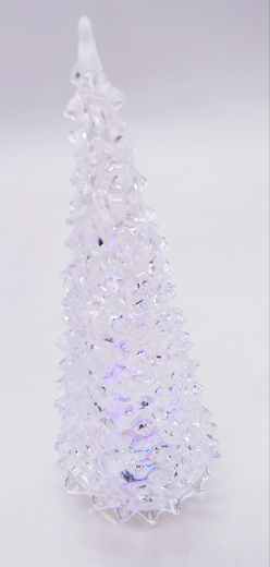 Cx-26 Arbol De Navidad Acrilico Con Luz Led