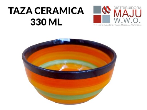 Tazon Ceramico Circular De 4.5 Pulgadas 330