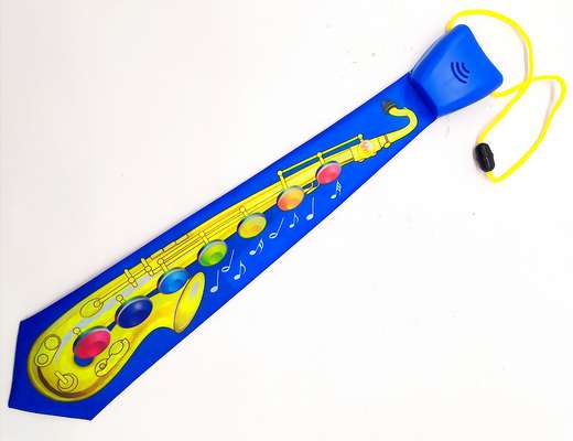 F Musical Neck Tie