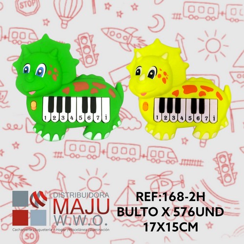 Piano Tricerato Con Sonidocolores Varios (R