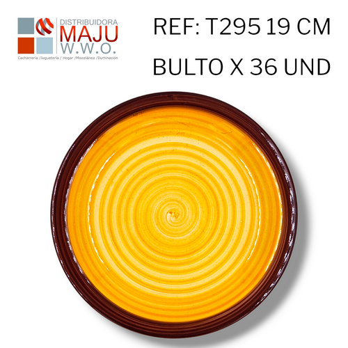 Plato Pequeño Pando Ceramico De 7.5 Pulgadas