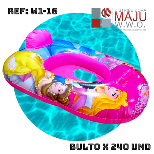 Inflable Para Piscina Tipo Bote Con Estampad
