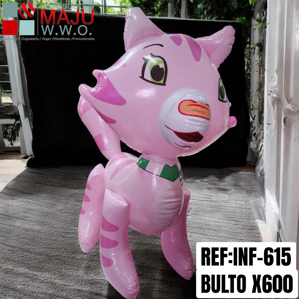 Inflable En Forma De Gato