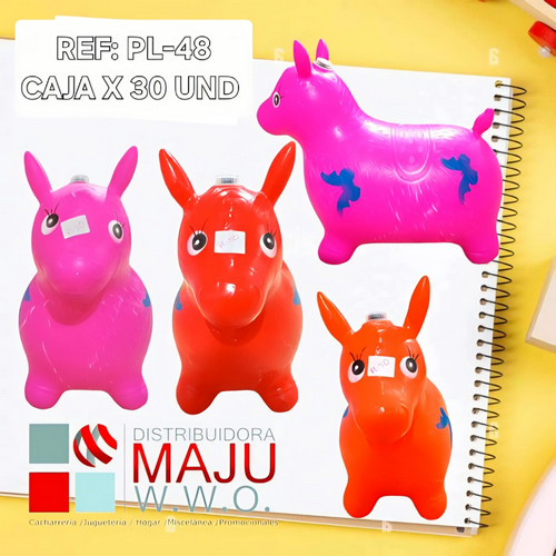 Animal Inflable Colores Varios Grande