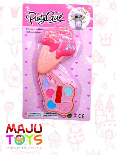 Juego De Maquillaje En Blister Con Forma De