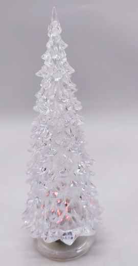 Cx-19 Arbol Navideño Acrilico Con Luz Led