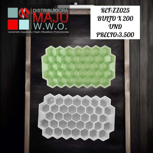 Molde Siliconado Hexagonal 20 X 12 Cm