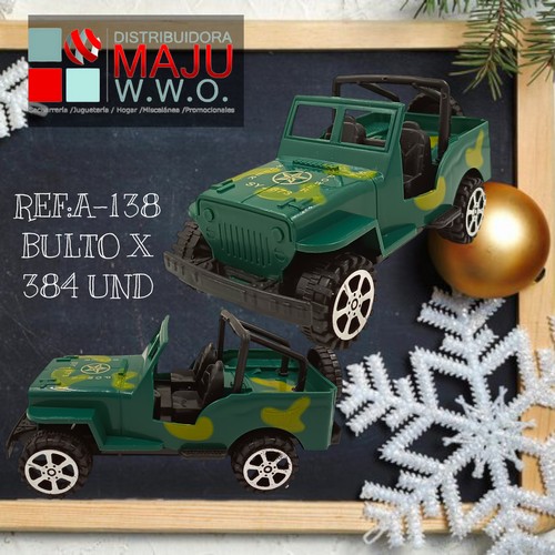 Jeep Militar En Bolsa Camuflado