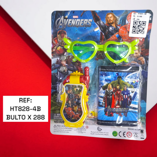 Juguete Para Niños Gafas, Cartera Y Telef