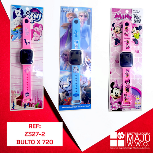 Reloj Touch En Blister Para Niño Diseños Va