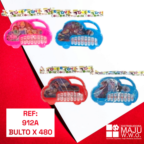 Piano Con Hologramas En Bolsa (Requiere Pilas