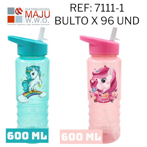 7111-1 Botilo 600Ml Dream Con Agarre Colores Y Est