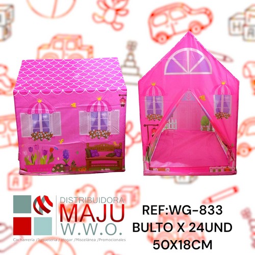 Wg-833 Camping Casita Princesa 50X18Cm {Do864}