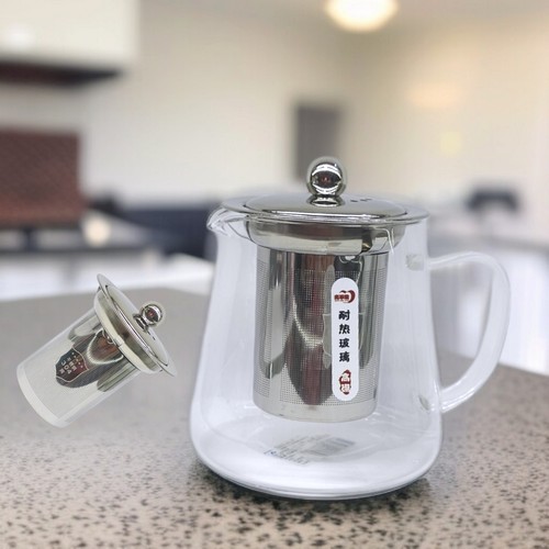 Jarra 550 Ml De Vidrio Para Infusiones