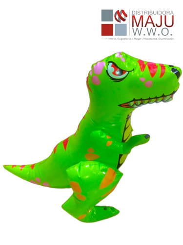 W1-36 Dinosaurio Inflable Colores Mediano