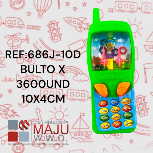 Atari De Agua Con Diseño De Celular 10X4C