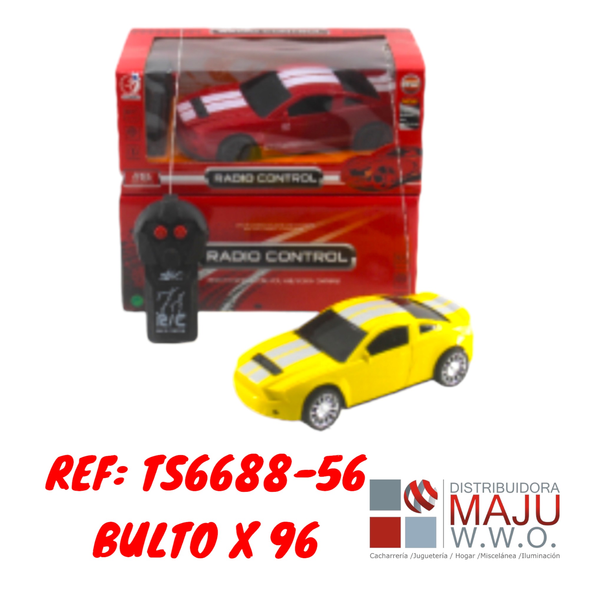 Carro Para Niños Deportivo Con Control R