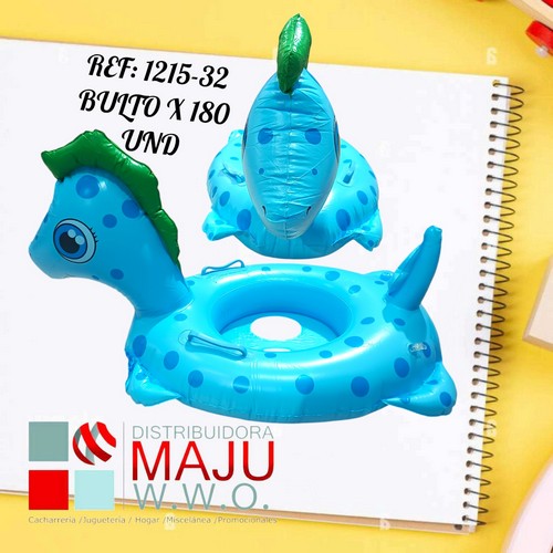 Inflable Para Piscina Lancha Dinosaurio Az