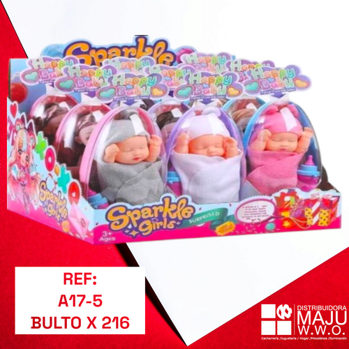 Set Bebe Para Niñas Con Biberon De 9 Pcs