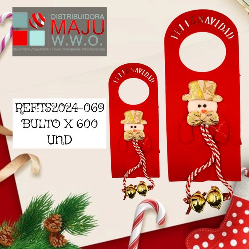 Chaperos X12Pcs Navidad Con Personajes