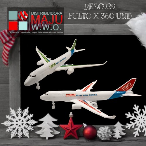 Avion Para Armar En Bolsa Colores