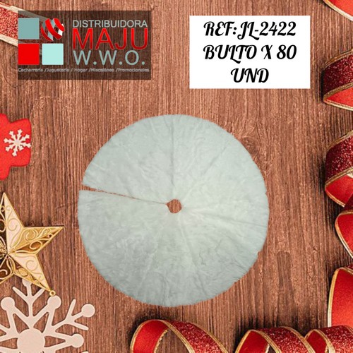 Pie De Arbol Blanco Peludo De 90Cm