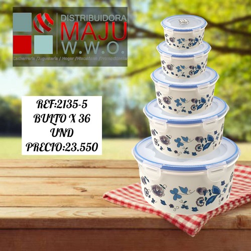 Recipiente De Comida X5 2400 1800 850 600 2