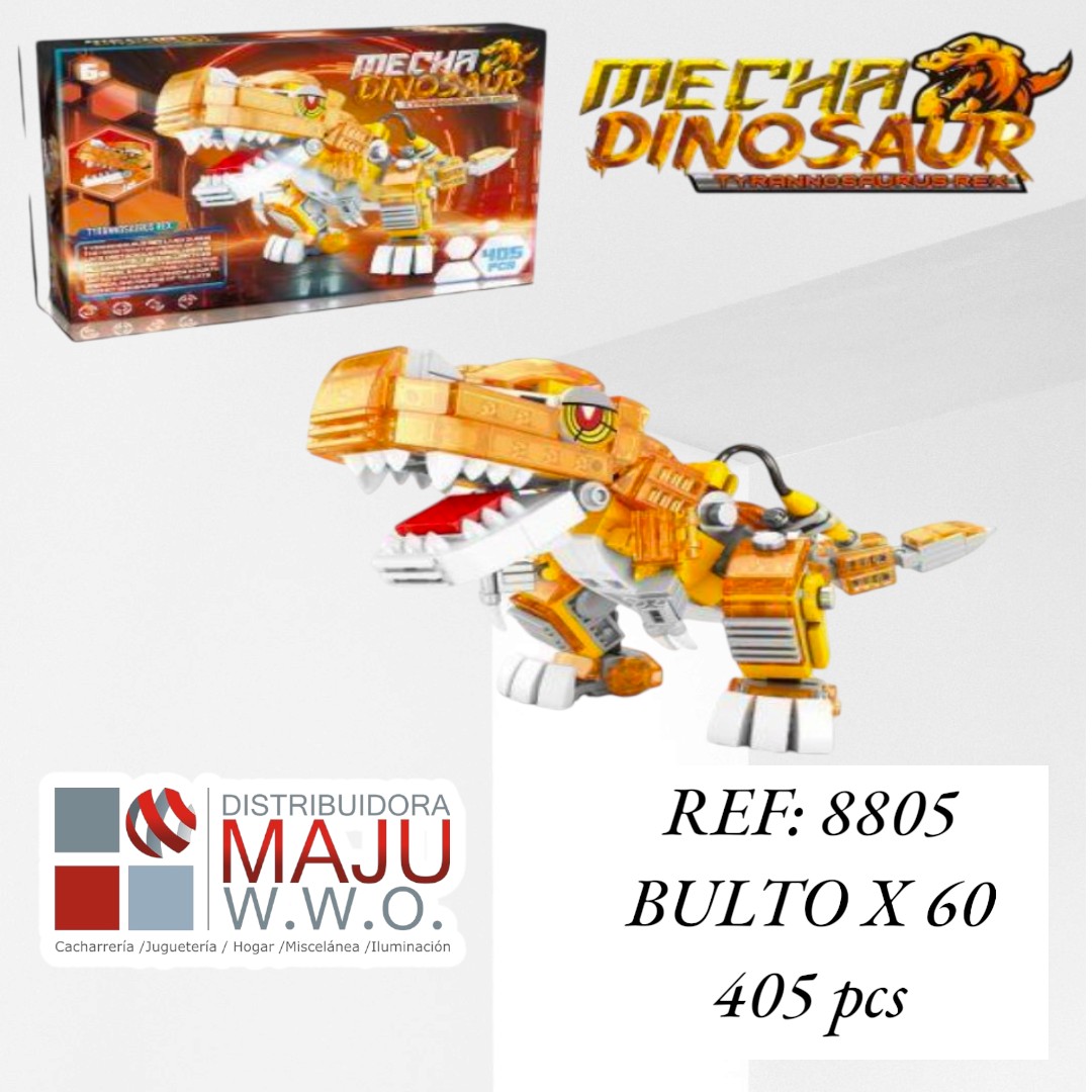 Juguete Dinosaurio Lego De 405 Pcs Tyrannosau