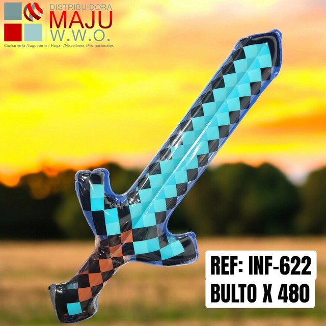 Inflable En Forma De Estada Minecraft Pequ