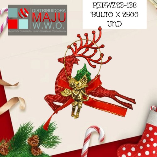 Reno Navideño Para Colgar
