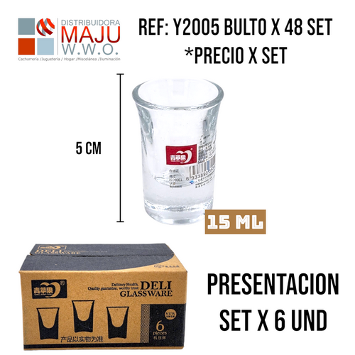 Copa Corneta Caja X6 Pcs