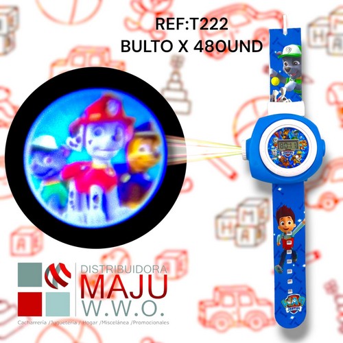 Reloj Proyector Super Heroe