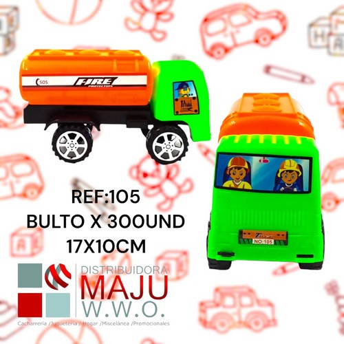 Carro Cisterna Para Niños 17X10Cm {Do868}
