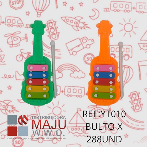 Xilofono Didactico Infantil En Forma De Viol