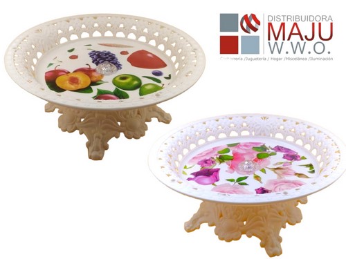 7072-1-(Wi4404) Soporte Plastico Blanco Diseños Va