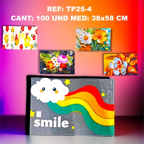 Tp25-4 Tapete Rectangular 38X58 Cm Diseños