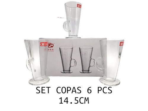 Vaso De Vidrios Con Oreja Para Aromatica 8X