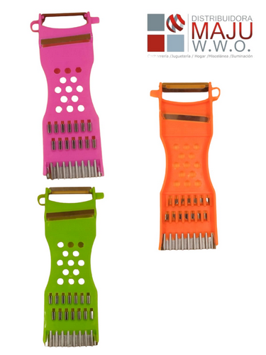 Rallador Multifuncional Pequeño En Colores