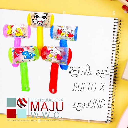 Martillo Inflable En Varios Diseños Con Luc