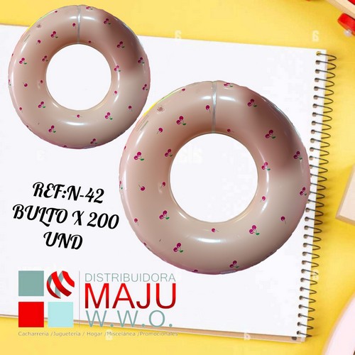 Inflable Para Piscina Rueda Fruticas 70Cm