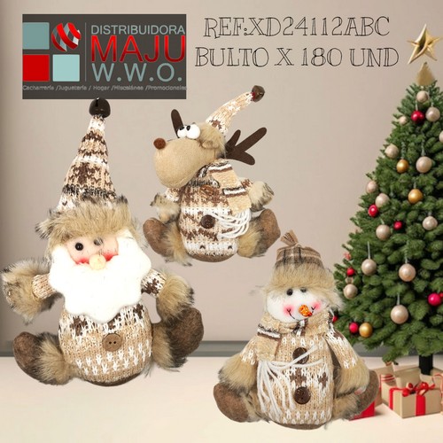 Muñecos Nanvideños Para Chimenea O Pie