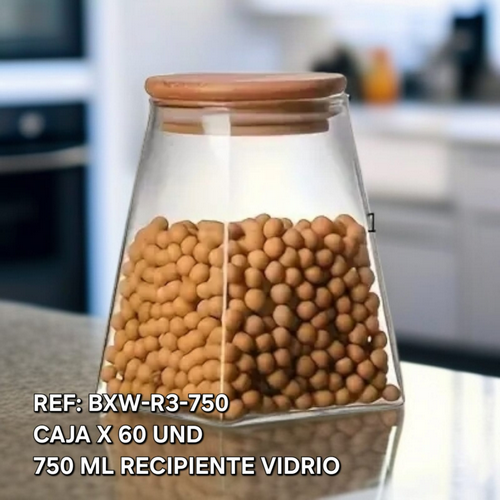 Recipiente Para Granos 750Ml